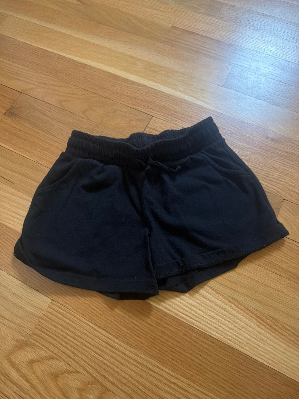 Cat and Jack girls black shorts